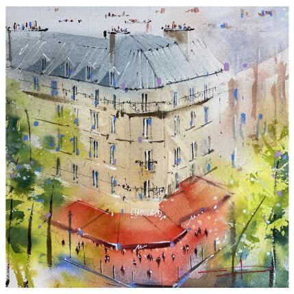 Painting Un croissant nommé désir by Bailly Kévin | Painting