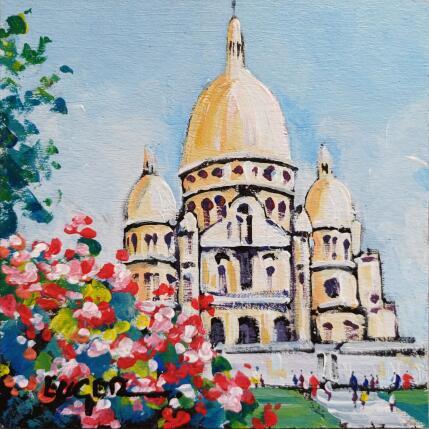 Gemälde LE SACRE COEUR A MONTMARTRE von Euger | Gemälde