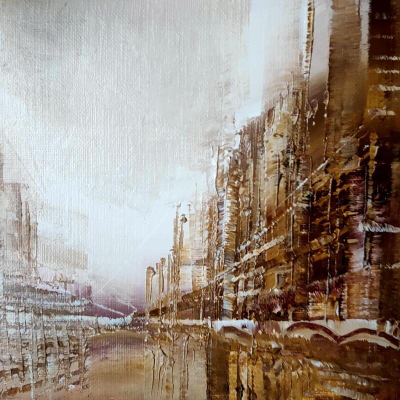 Painting Les ponts neufs by Levesque Emmanuelle | Painting Oil