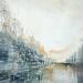 Painting Light is turning by Levesque Emmanuelle | Painting Oil