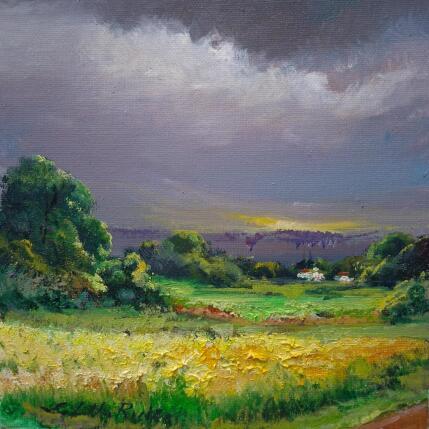 Painting Color del paisaje by Cabello Ruiz Jose | Painting