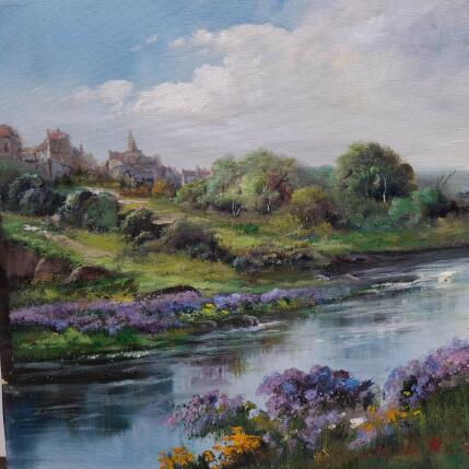 Painting Verdor del norte by Cabello Ruiz Jose | Painting