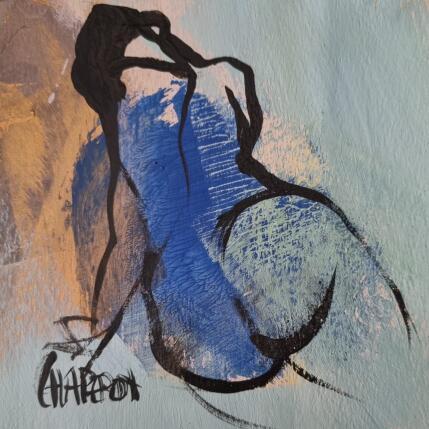 Peinture Douceur de vivre par Chaperon Martine | Tableau Figuratif Acrylique Nu