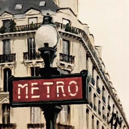 Gemälde Métropolitain II von Poulain Clément | Gemälde