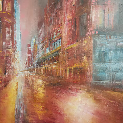 Painting Début de soirée by Levesque Emmanuelle | Painting  Oil