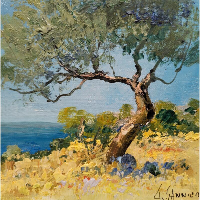 Pintura Olivier sur Naxos por Sannier Daniel | Pintura
