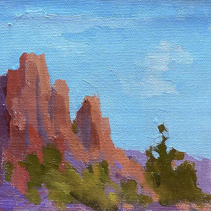 Painting Time Well Spent by Carrillo Cindy  | Painting Figurative Oil Landscapes