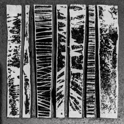 Peinture Bc7 noir blanc par Langeron Luc | Tableau