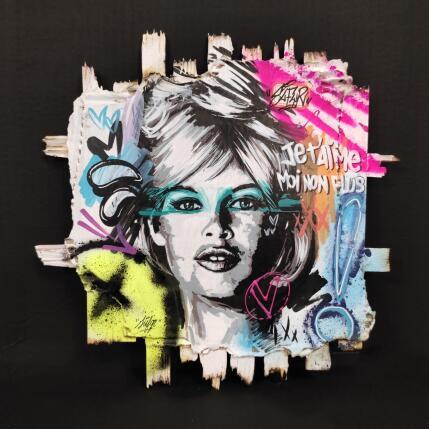 Gemälde Bardot je t'aime moi non plus  von Sufyr | Gemälde