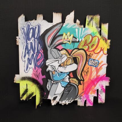 Gemälde Bugs Bunny you and me von Sufyr | Gemälde