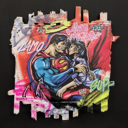 Gemälde Superman you are my love von Sufyr | Gemälde