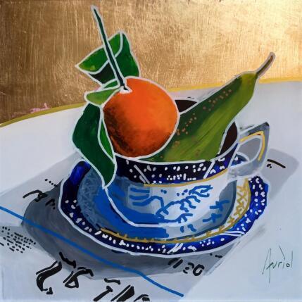 Painting la matinée démarrait bien by Auriol Philippe | Painting Figurative Acrylic, Plexiglass, Posca Still-life