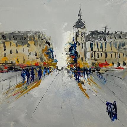 Painting La conciergerie by Raffin Christian | Painting Figurative Oil Pop icons, Urban