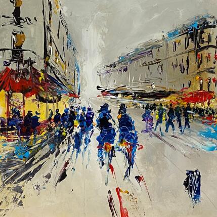 Painting Passage protégé by Raffin Christian | Painting Figurative Oil Urban