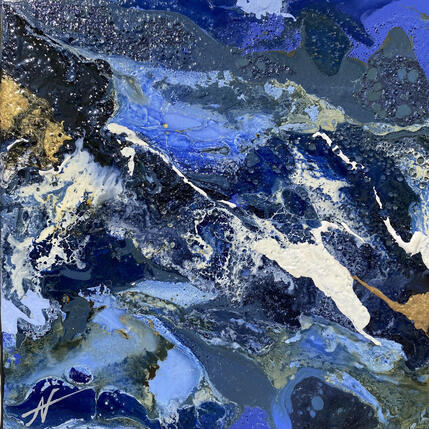 Peinture C1959 par Naen | Tableau Abstrait Acrylique, Encre