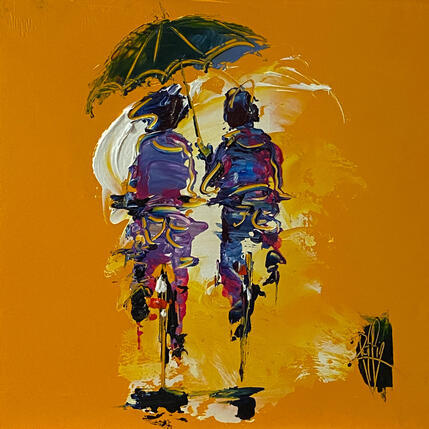 Peinture Fun par Raffin Christian | Tableau Figuratif Huile Scènes de vie