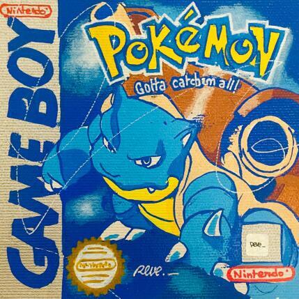 Painting Version bleu by Revel | Painting