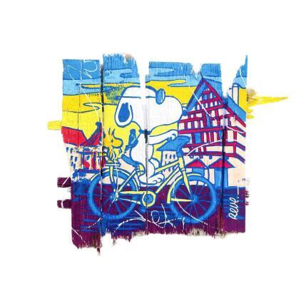 Painting SnoopyXDijon by Revel | Painting