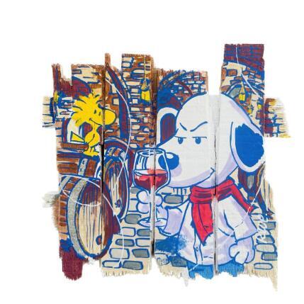 Painting Œnologue  by Revel | Painting