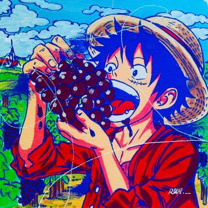 Painting LuffyX raisins by Revel | Painting