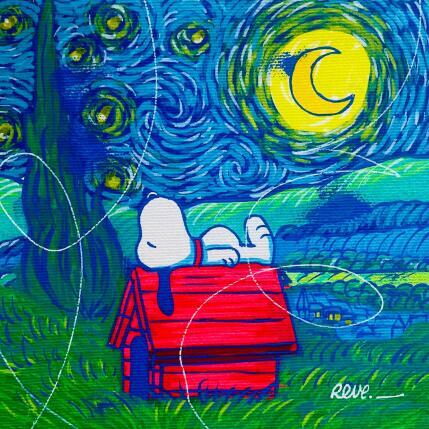 Painting nuit étoilée  by Revel | Painting