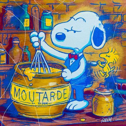 Painting Moutarde by Revel | Painting