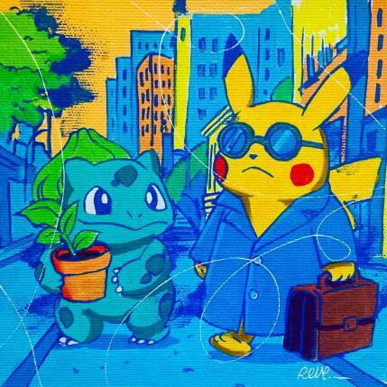 Painting Léon by Revel | Painting