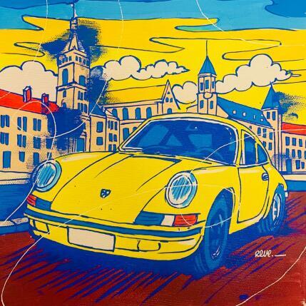 Painting Porsche retro by Revel | Painting