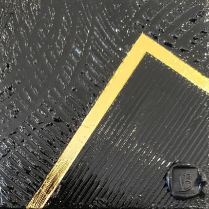 Peinture Uno par Bauquel Véronique | Tableau Abstrait Acrylique Minimaliste