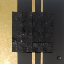 Peinture Cocotte par Bauquel Véronique | Tableau Abstrait Collage Minimaliste