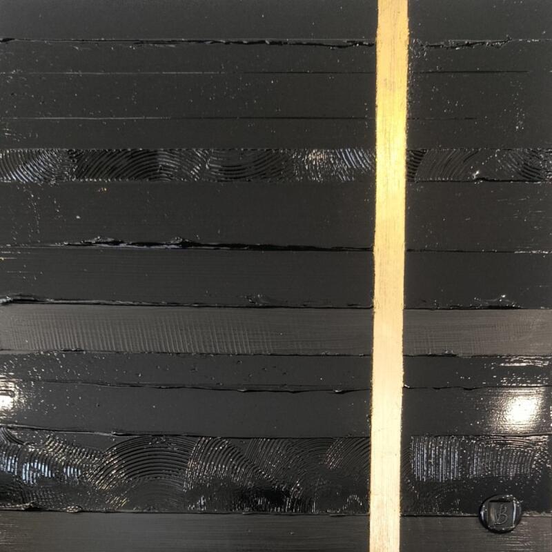 Peinture Aroha par Bauquel Véronique | Tableau Abstrait Minimaliste Acrylique