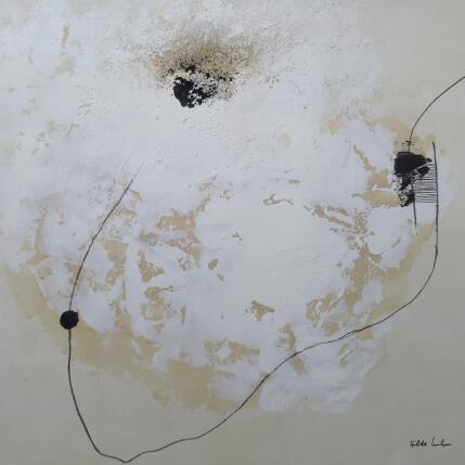Peinture abstract beige C 162 par Wilms Hilde | Tableau Abstrait Acrylique, Sable