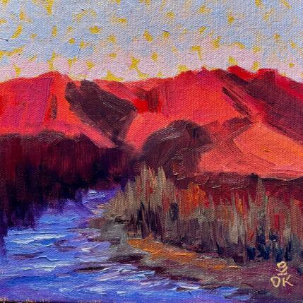 Painting Creek  by O'Donnell Karen | Painting Impressionism Oil Landscapes, Pop icons