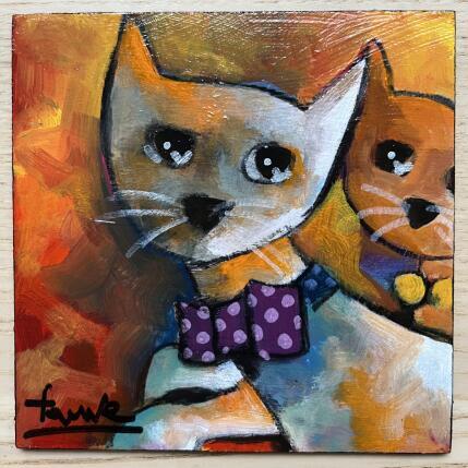 Painting Garfield le chat by Fauve | Painting