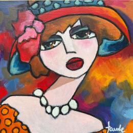 Pintura Retro por Fauve | Pintura