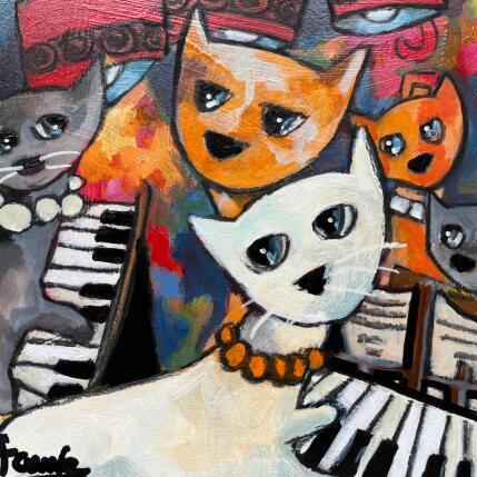 Painting Musiciens et musiciennes  by Fauve | Painting