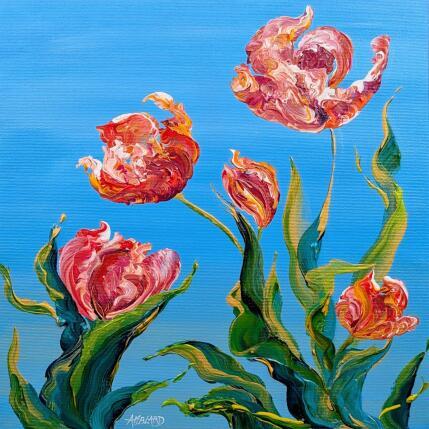 Painting Les trois belles by Amblard Florence | Painting