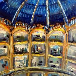 Peinture Galerie Lafayette par Manière Anisa  | Tableau