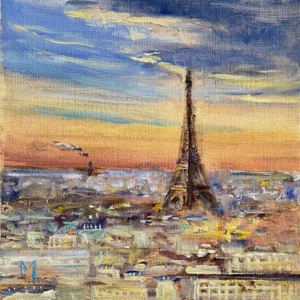 Gemälde Vue sur la Tour Eiffel von Manière Anisa  | Gemälde