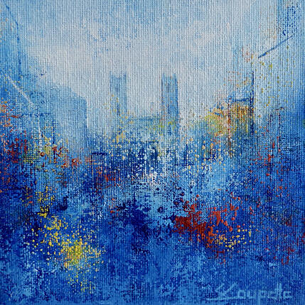 Painting Faces Of Montreal by Coupette Steffi | Painting Figurative Acrylic Urban