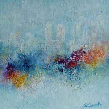 Painting Facing Montreal by Coupette Steffi | Painting Figurative Acrylic Pop icons, Urban