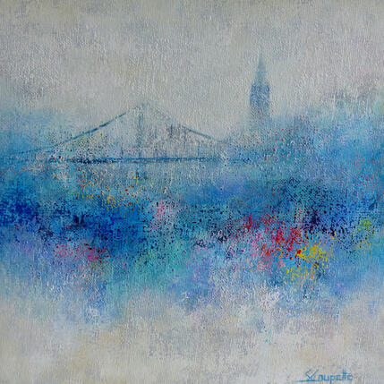 Painting Fading by Coupette Steffi | Painting Figurative Acrylic Urban