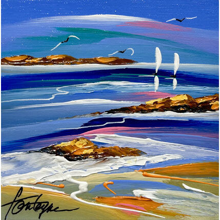 Gemälde Paix saline von Fonteyne David | Gemälde Figurativ Acryl