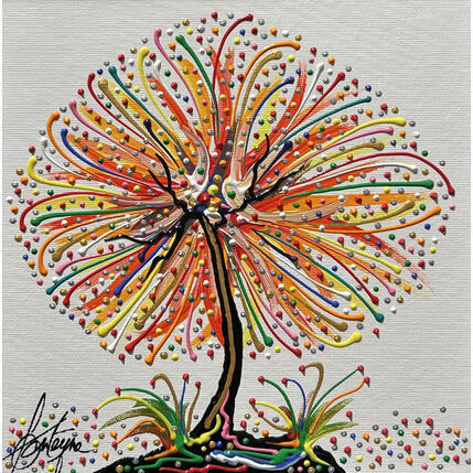 Painting Voyage nature by Fonteyne David | Painting Figurative Acrylic Pop icons