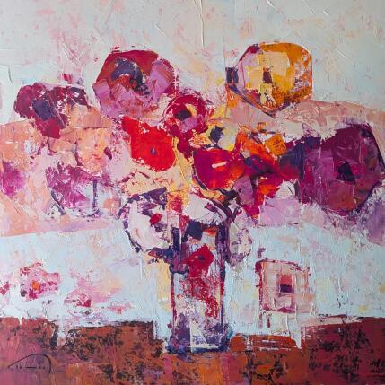 Gemälde Les fleurs chaude von Tomàs | Gemälde