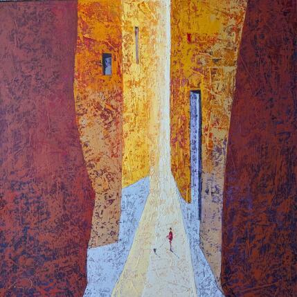 Pintura Un merveilleux après-midi por Tomàs | Pintura Abstracto Aceite Life style, Sociedad, Urbano