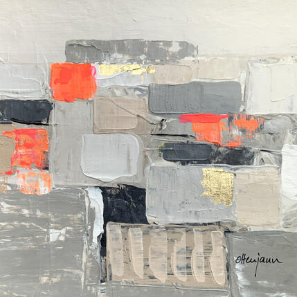 Painting Zones en équilibre 3 by Ottenjann Andrea | Painting