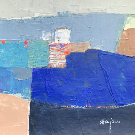 Painting Le mas blanc 1 by Ottenjann Andrea | Painting