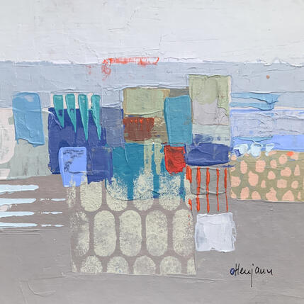 Painting Heureux au bord de la mer 1 by Ottenjann Andrea | Painting