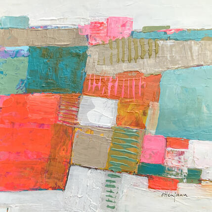 Painting En plein de vie 3 by Ottenjann Andrea | Painting